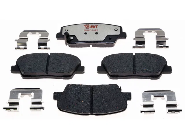 EHT1284H – R/M BRAKES Brake Pad, OE Replacement Hybrid Technology Includes Mounting Hardware